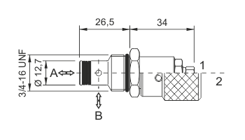 Bidirectional flow control valve