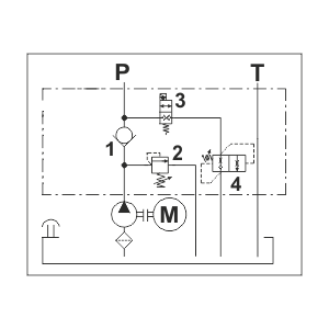 Hydraulic diagram G22